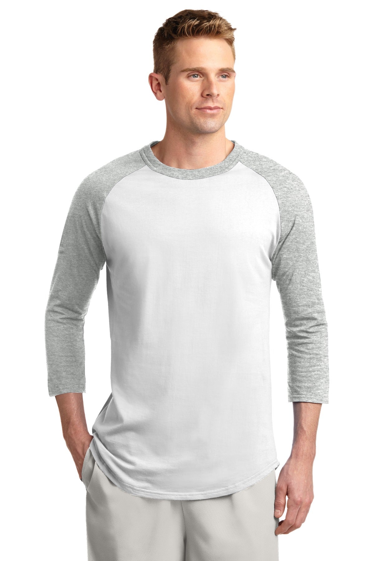 Sport-Tek® Colorblock Raglan Jersey. T200