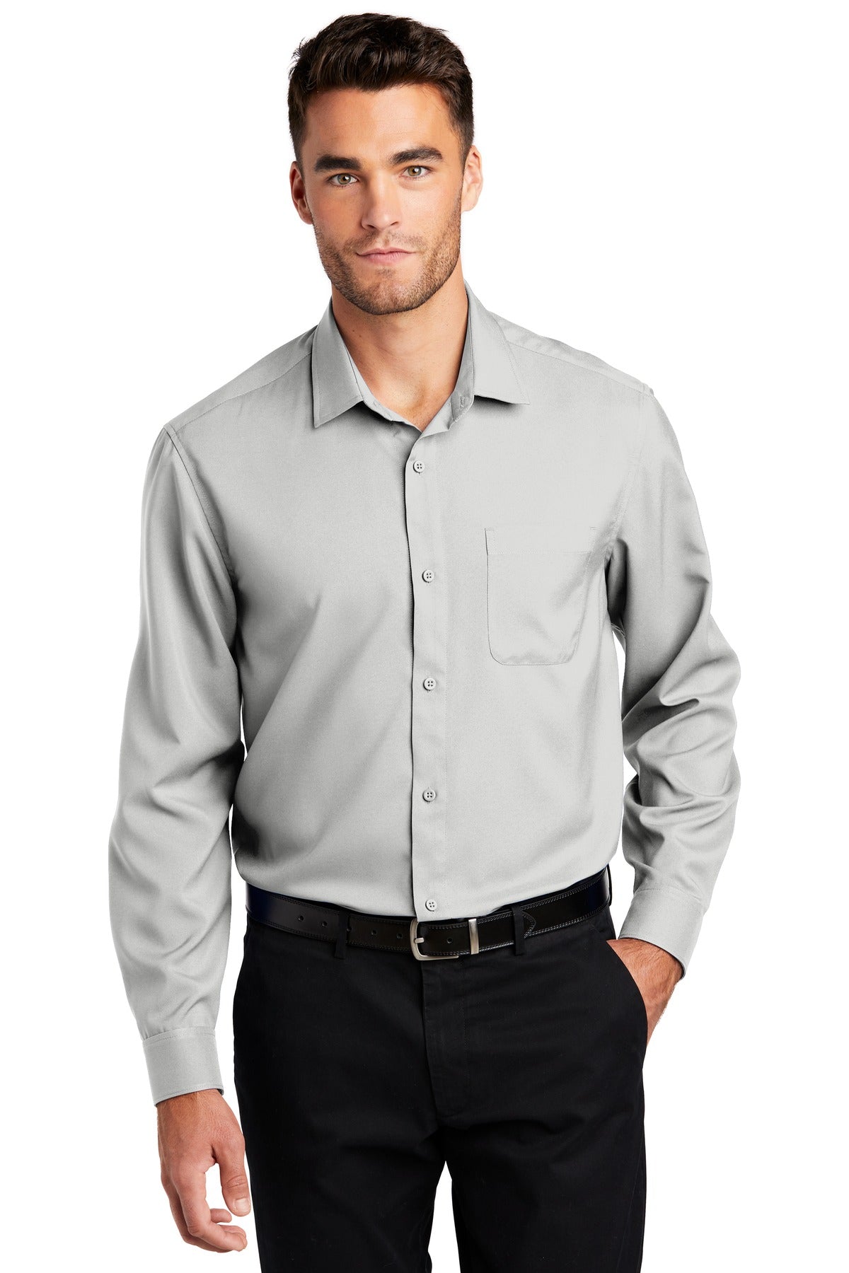 Long Sleeve Performance Staff Shirt W401