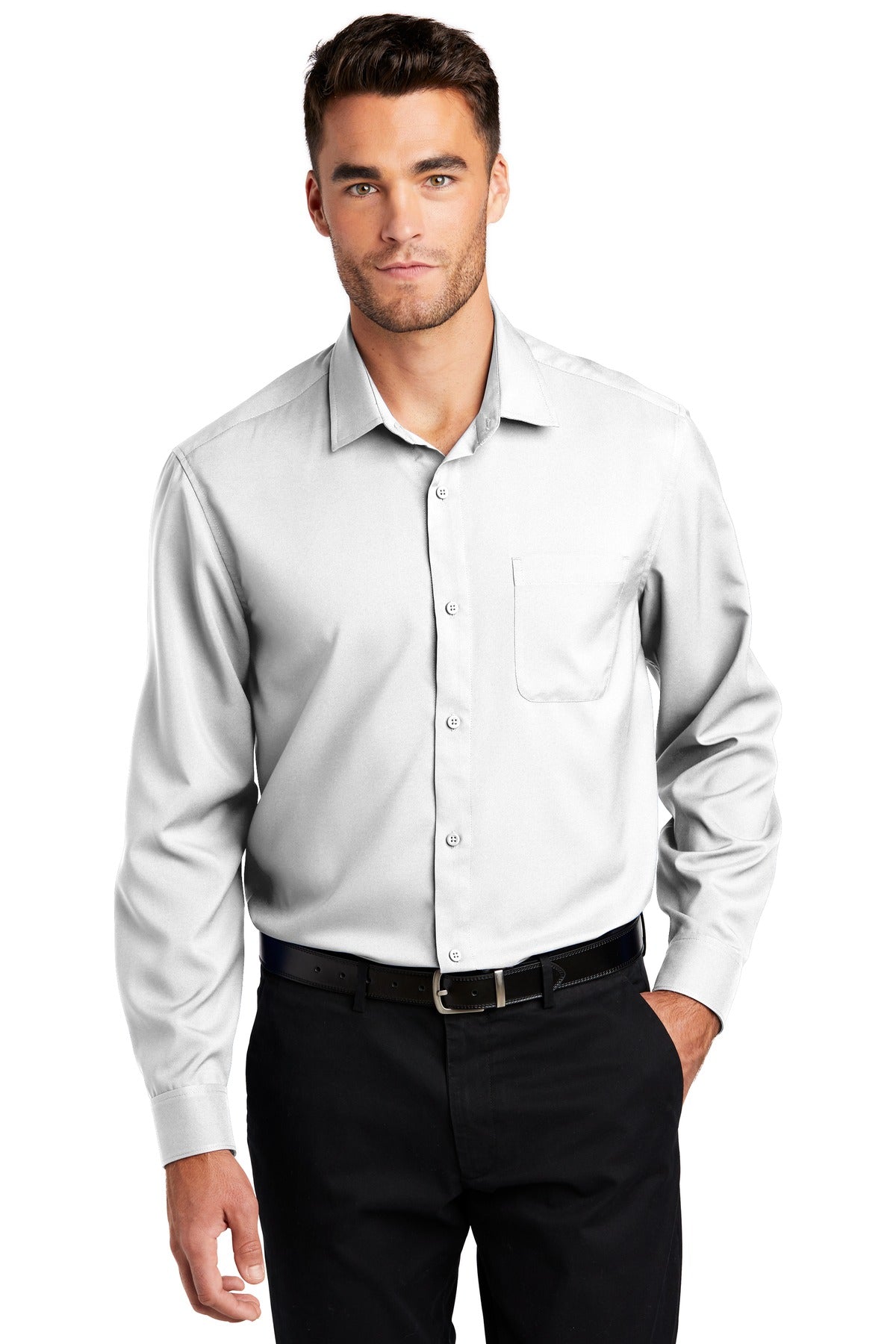 Long Sleeve Performance Staff Shirt W401