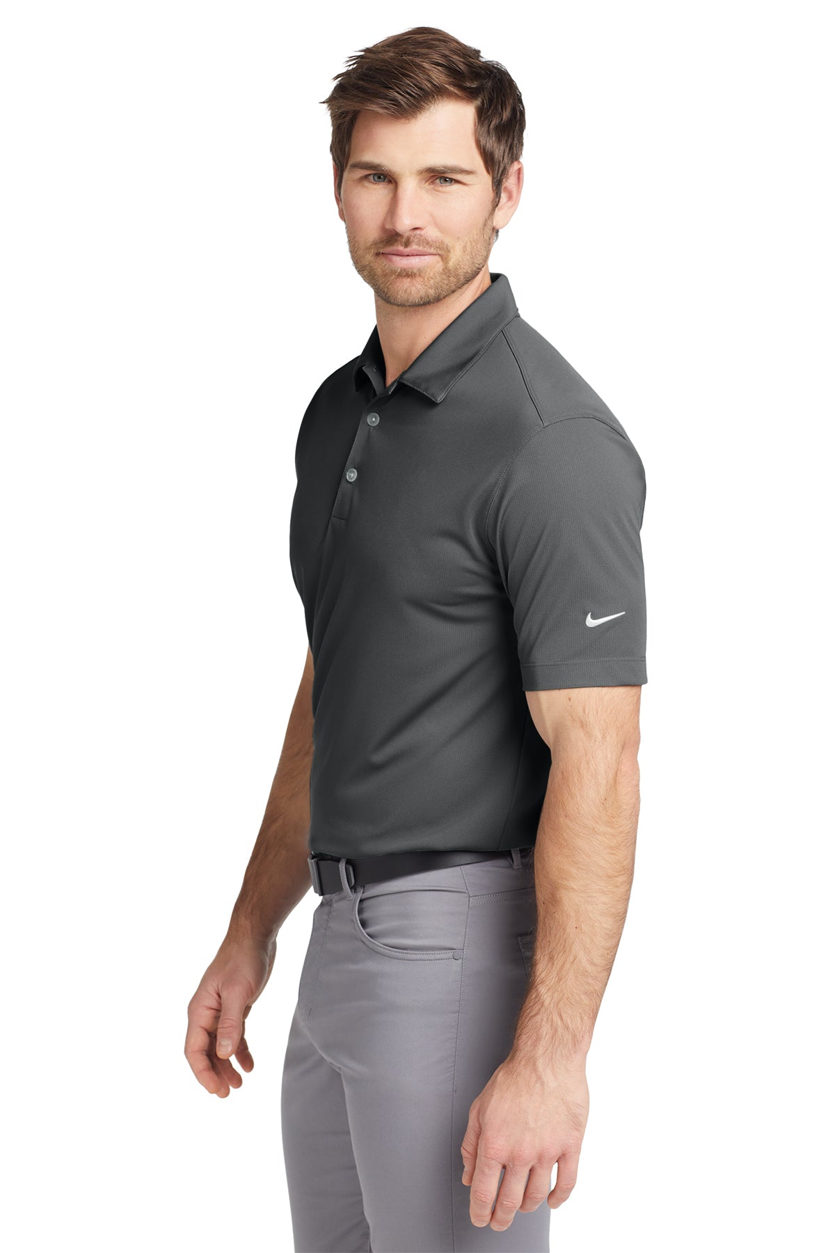 Nike Dri-FIT Vertical Mesh Polo. 637167