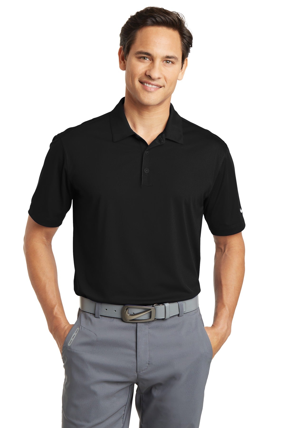 Nike Dri-FIT Vertical Mesh Polo. 637167 (Overstock)