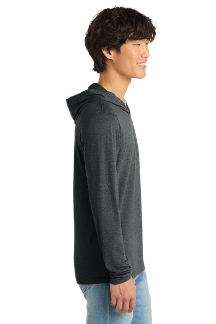 District® Perfect Tri® Long Sleeve T-Shirt Hoodie. DM139  (Overstock) (b6)