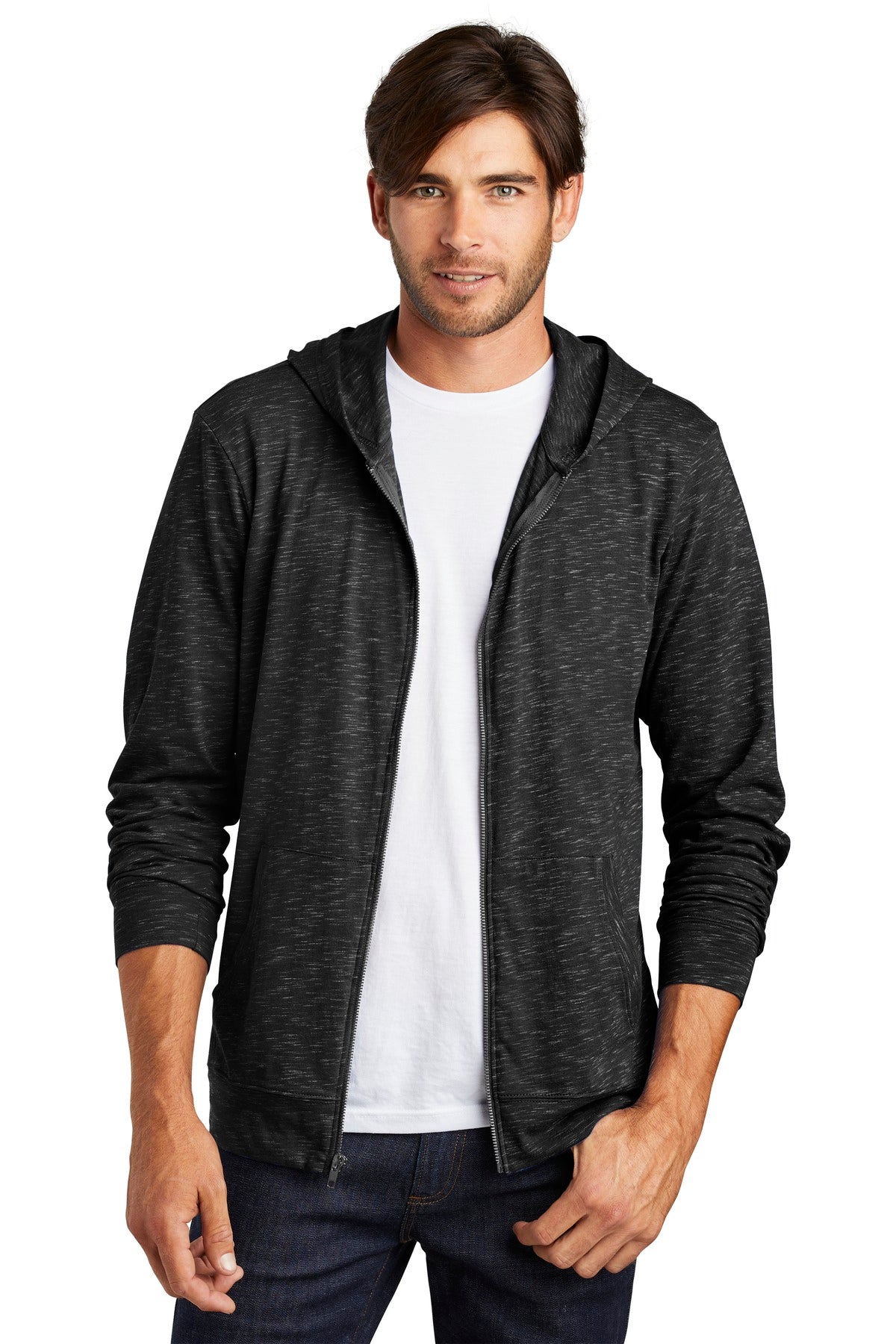 District ® Medal Full-Zip Hoodie. DT565 (Overstock)