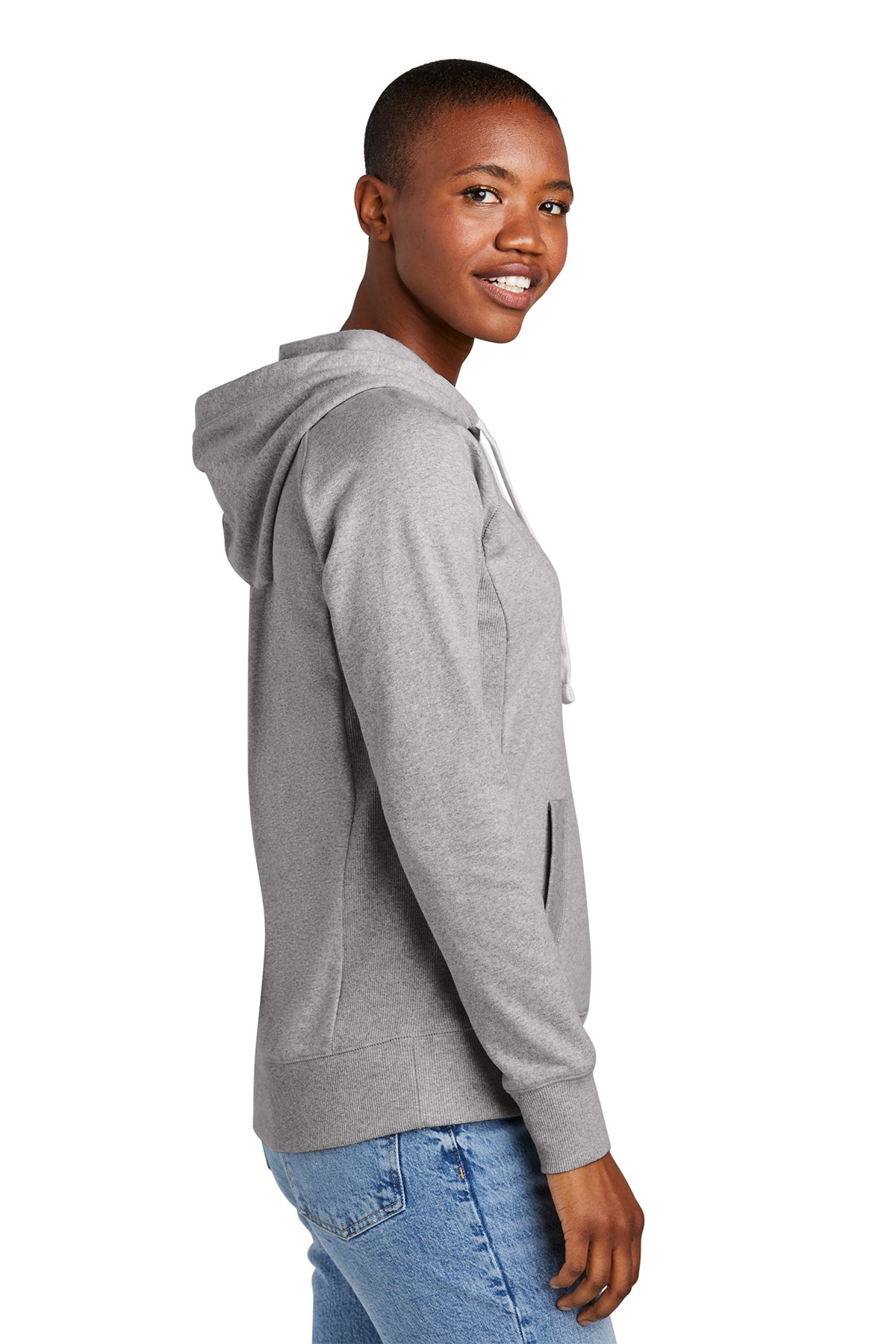 Ladies Fleece Hoodie DT8101 (Overstock) (b4)