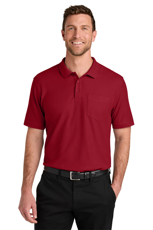 Port Authority® Pique Pocket Polo K200P
