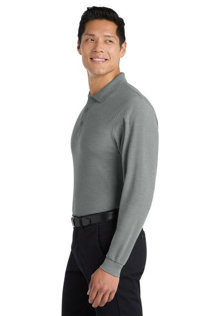 Overstock Long Sleeve Polo. K500LS (Overstock) (b4)