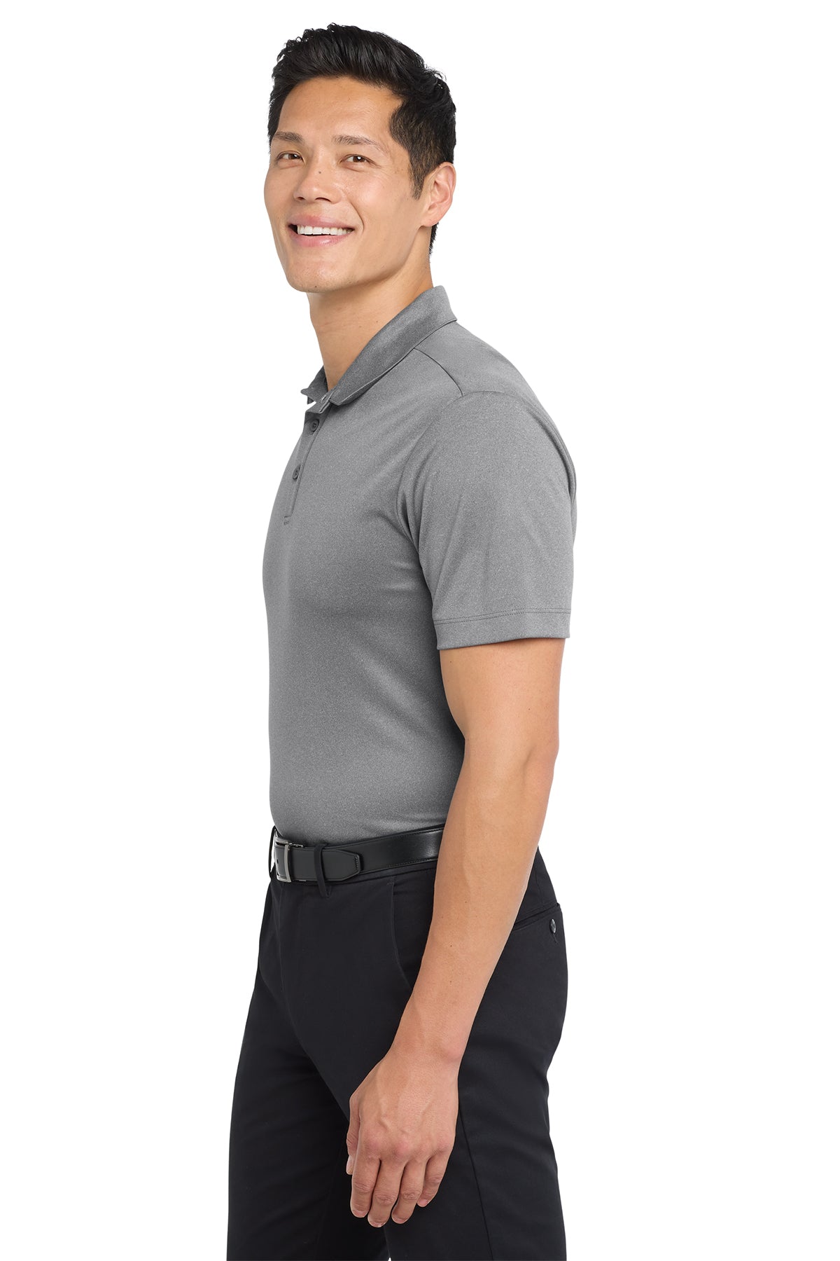 Port Authority ® Heathered Silk Touch ™ Performance Polo. K542