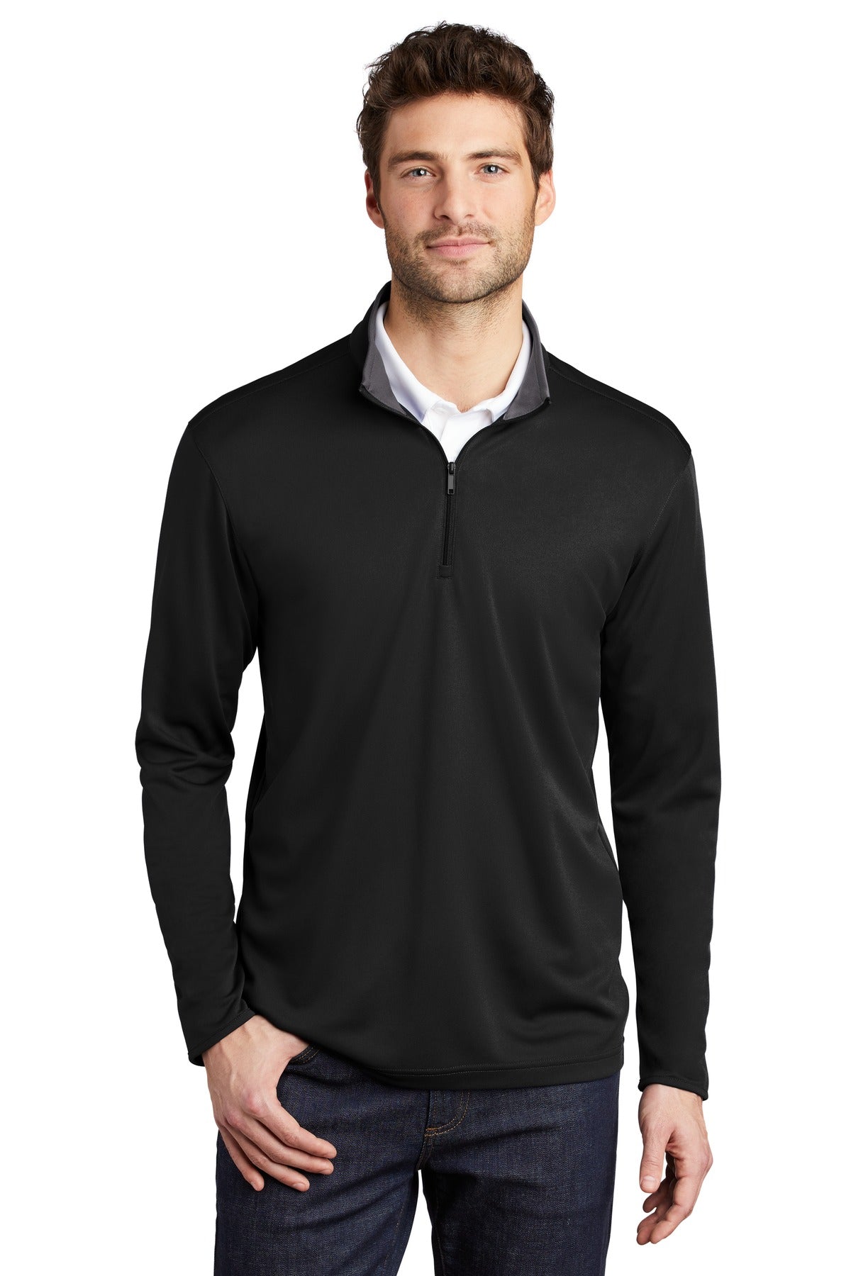 Port Authority ® Silk Touch ™ Performance 1/4-Zip K584