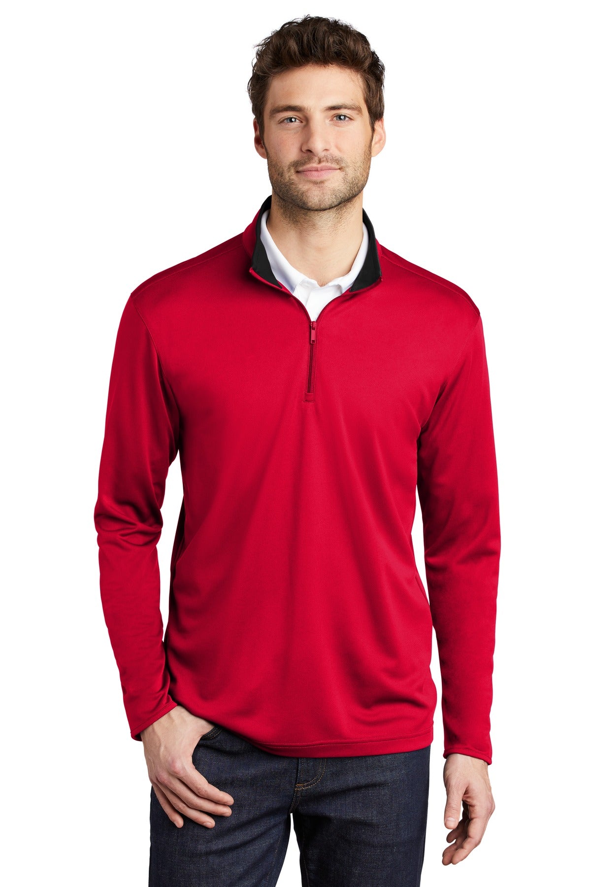 Port Authority ® Silk Touch ™ Performance 1/4-Zip K584