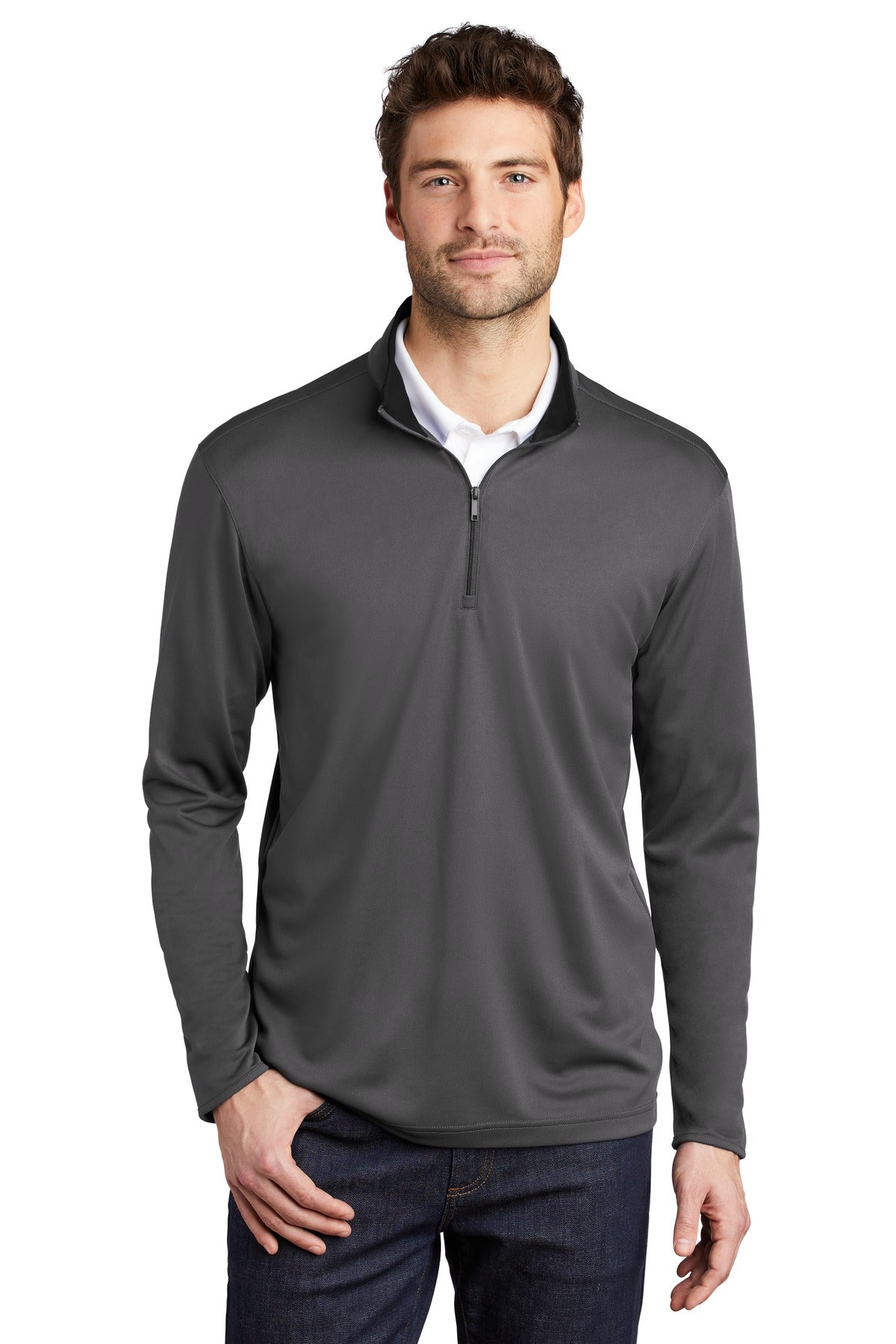 Port Authority ® Silk Touch ™ Performance 1/4-Zip K584