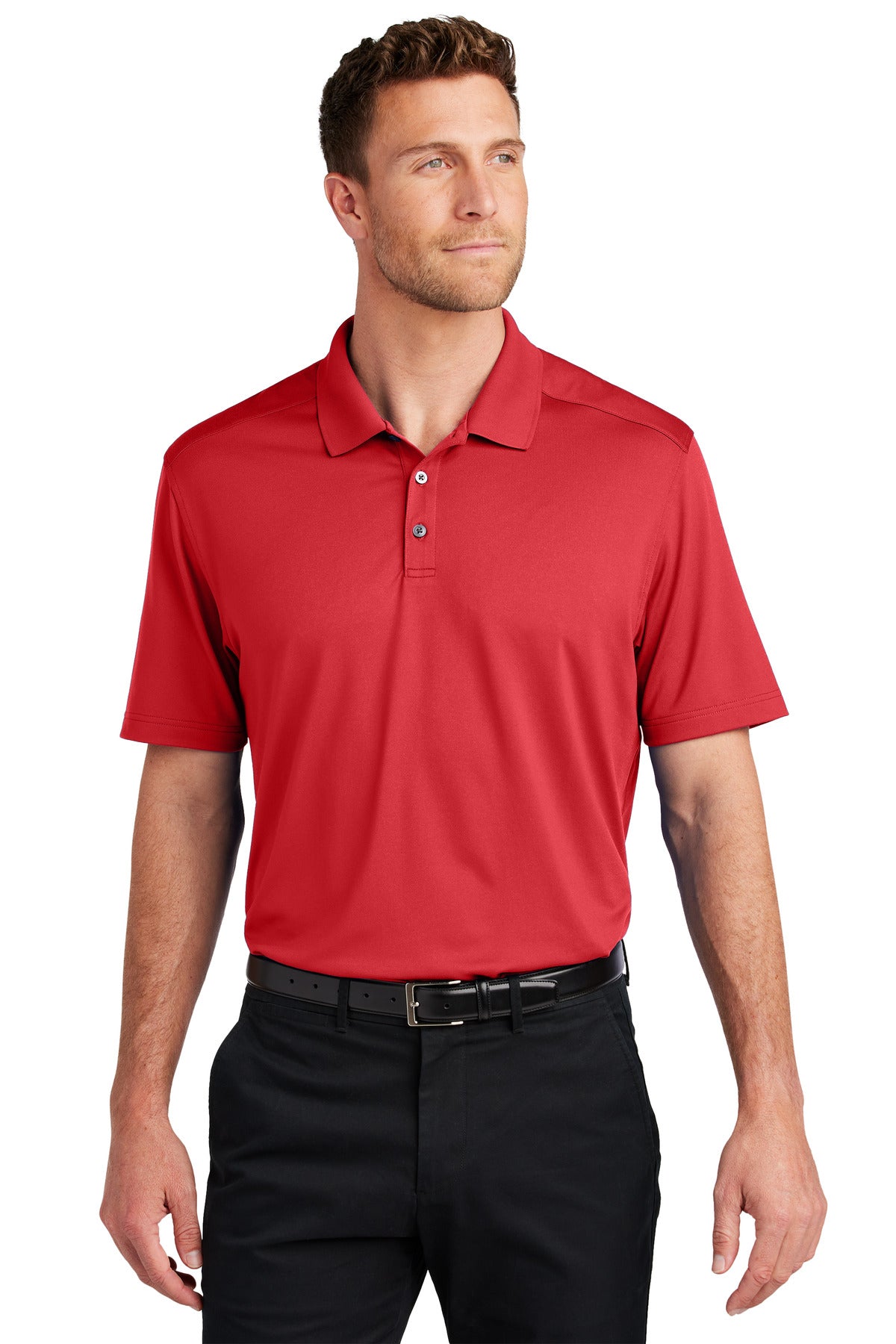 Premium City Stretch Flat Knit Polo K683