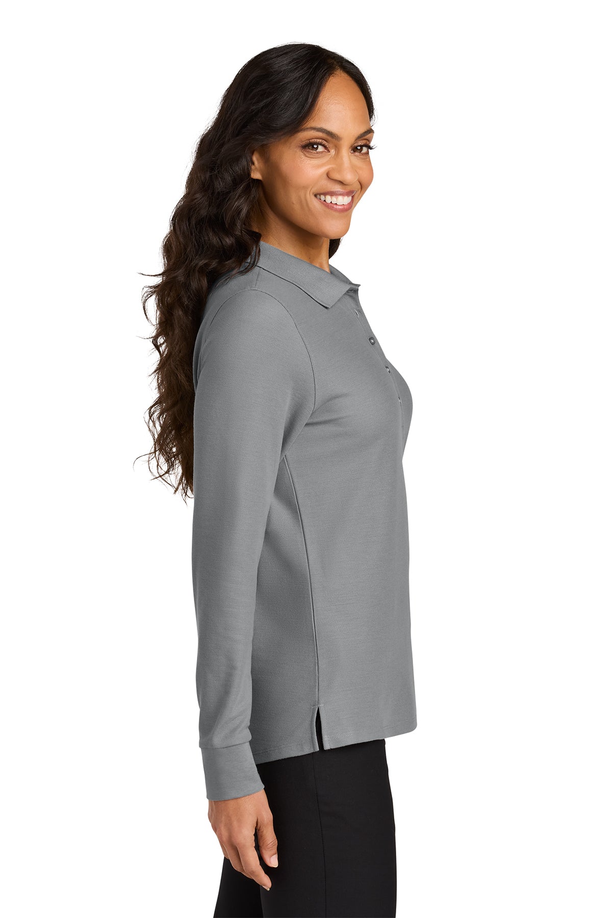 Port Authority® Women's Wearever Signature Pique Long Sleeve Polo LK200LS