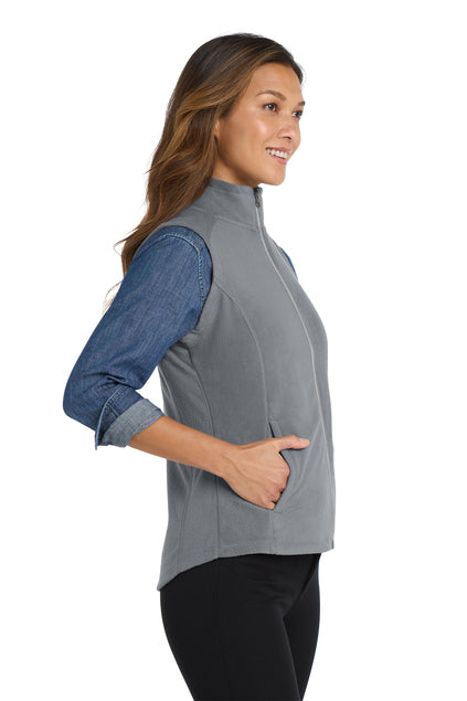 Ladies Microfleece Vest. L226  (Overstock) (b1)