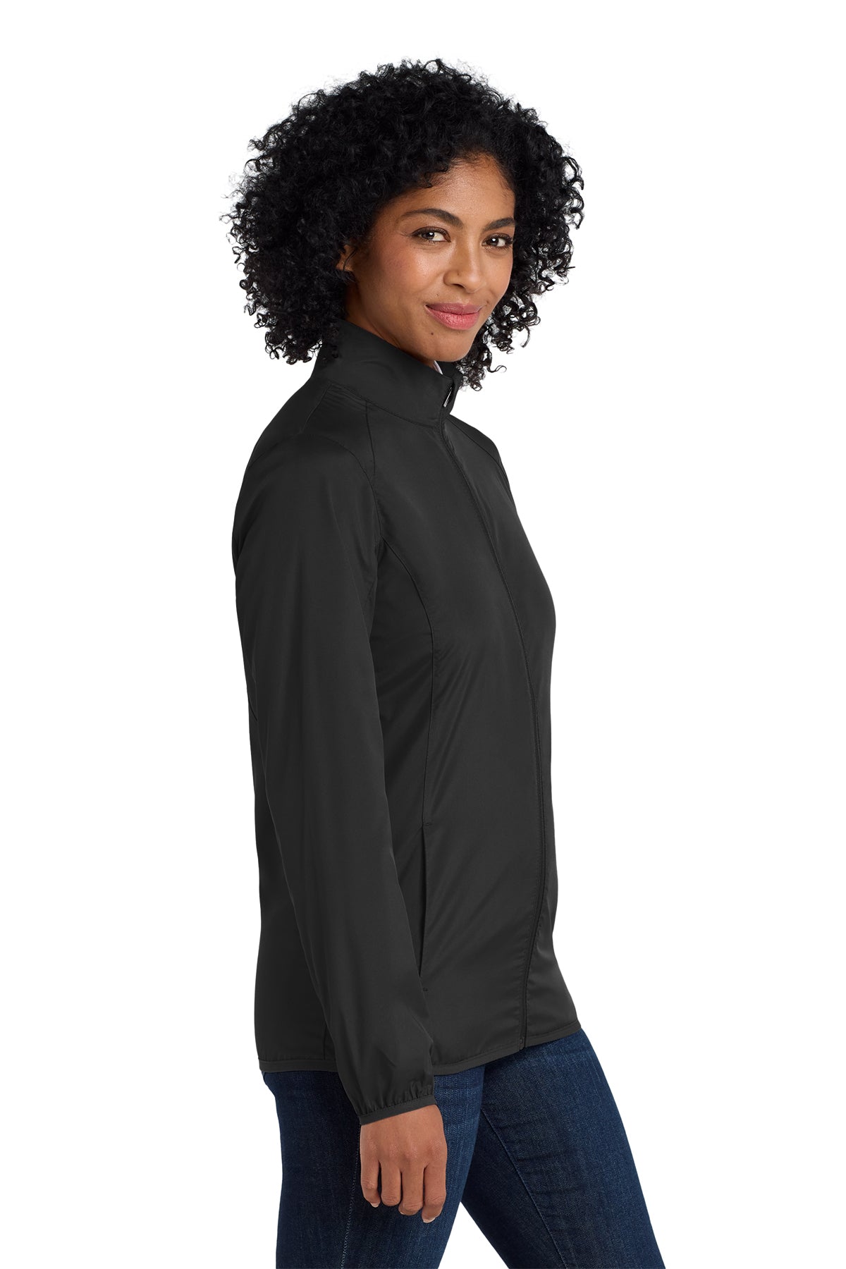 Ladies Windbreaker Full-Zip Jacket. L344 Overstock (b2)