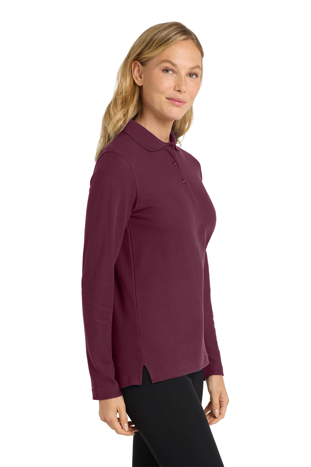 L500LS Long Sleeve Ladies Polo  (Overstock) (b7)