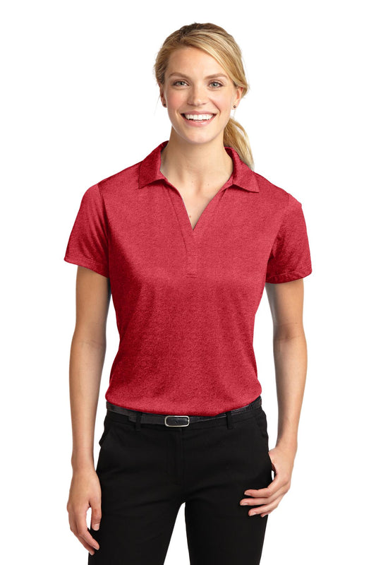 Ladies Heather Contender™ Polo. LST660(Overstock) (b5)