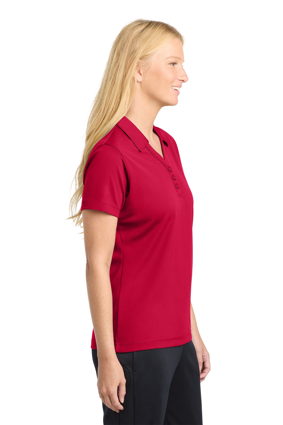 Ladies PosiCharge® Micro-Mesh Polo. LST680 (Overstock) (b7)