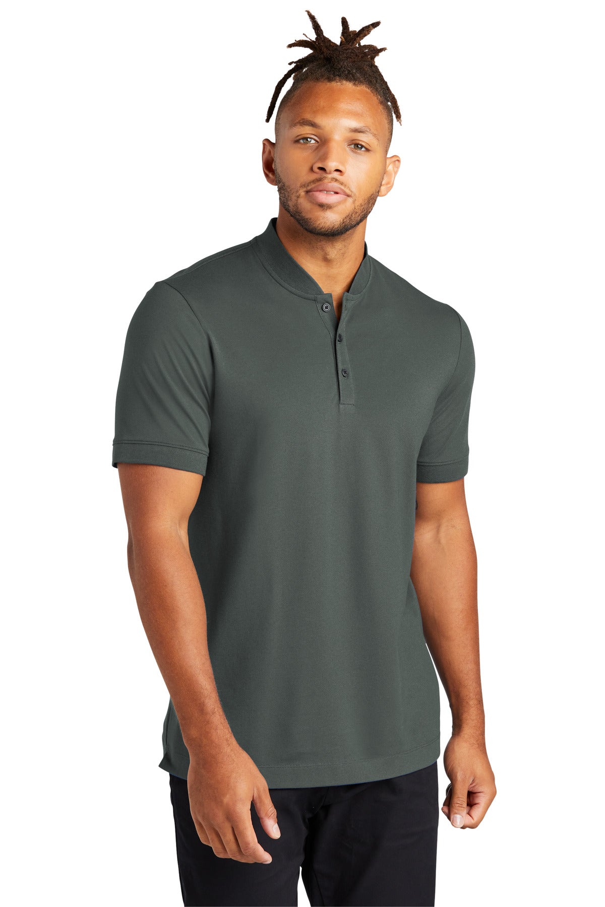 MERCER+METTLE™ Stretch Pique Henley MM1008