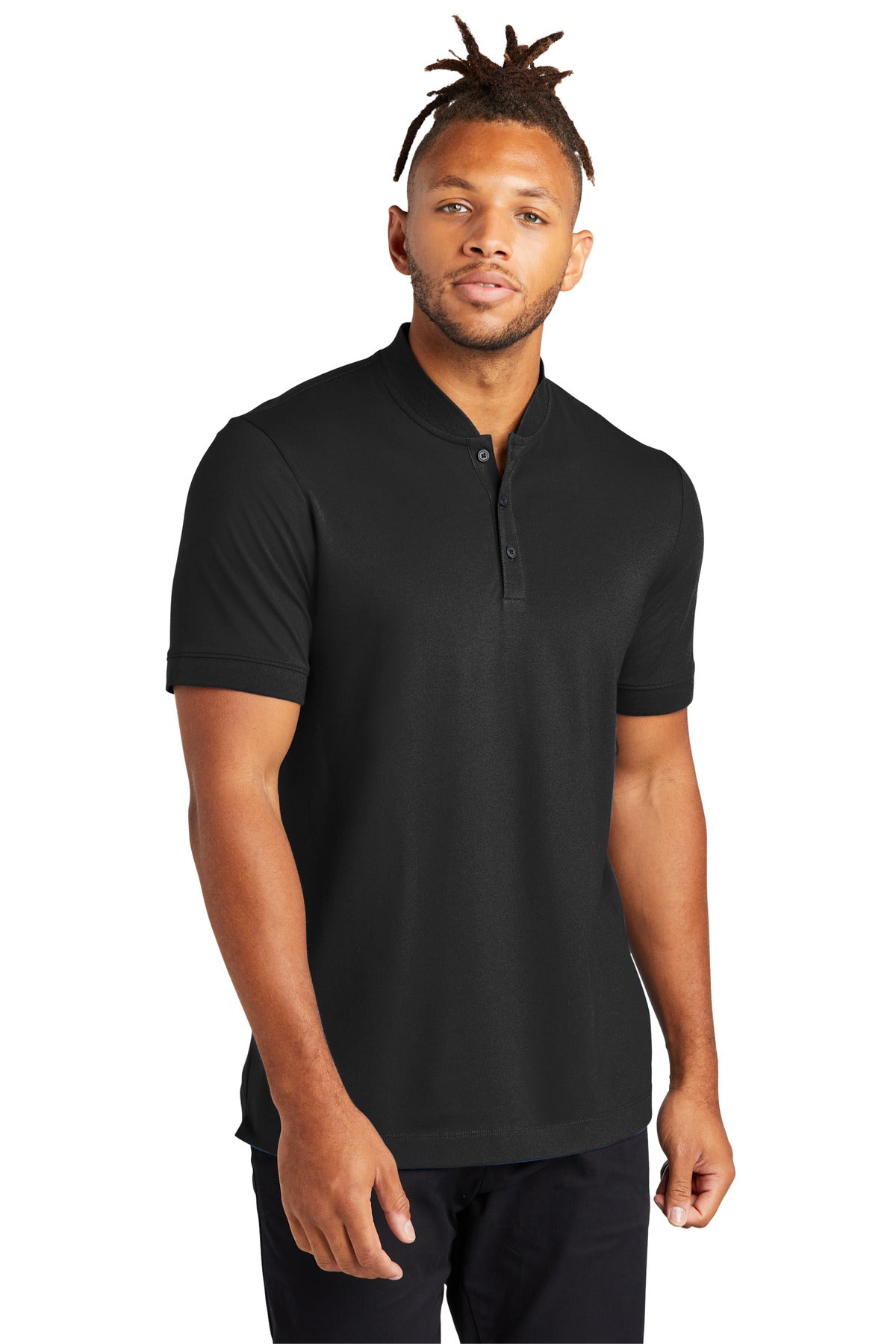 MERCER+METTLE™ Stretch Pique Henley MM1008