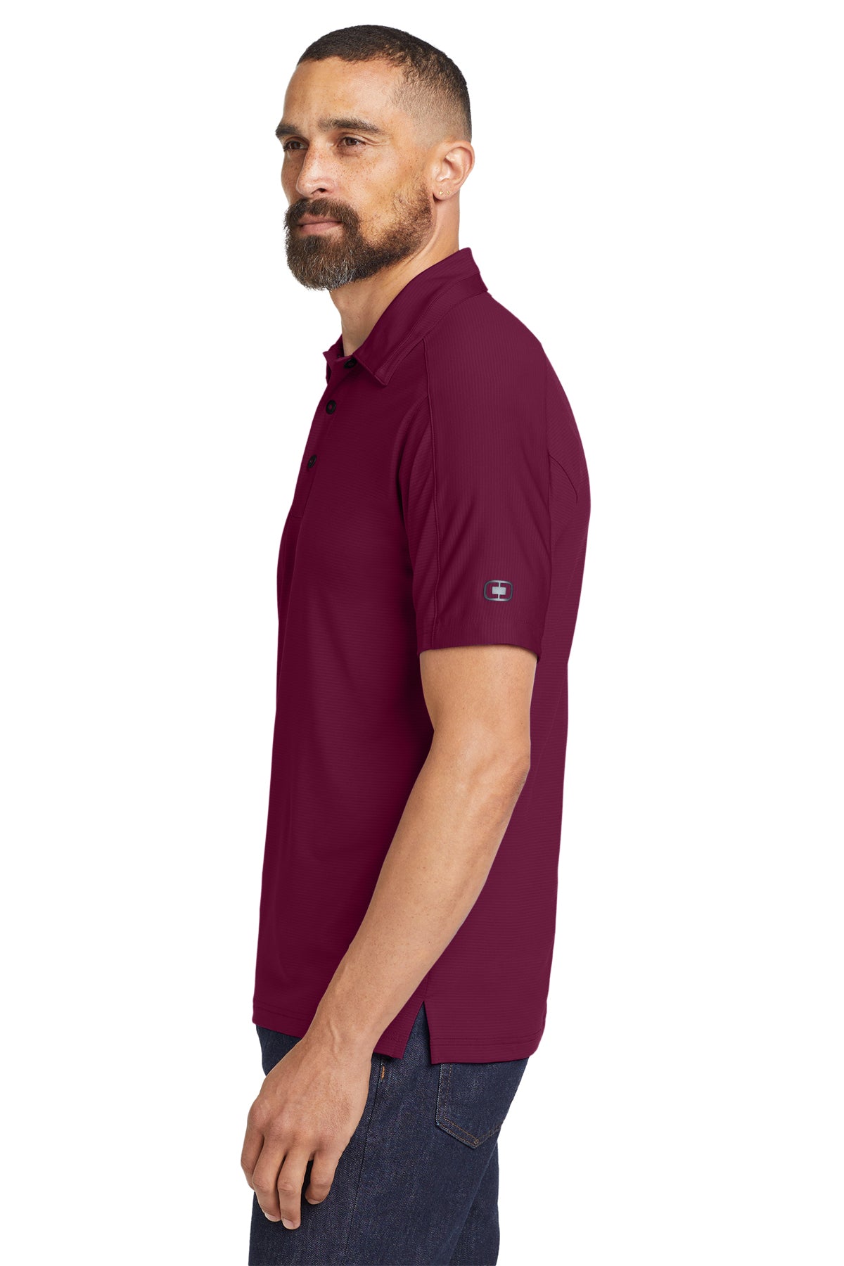 OGIO® Linear Polo OG1030 (Overstock) (b8)