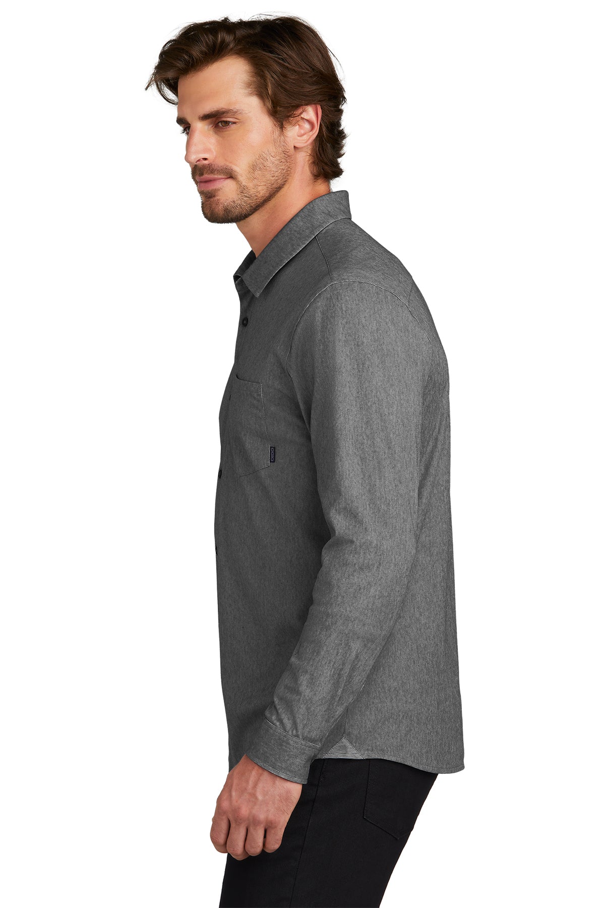 OGIO®  Long Sleeve Untuck OG161 (Overstock) (b1)