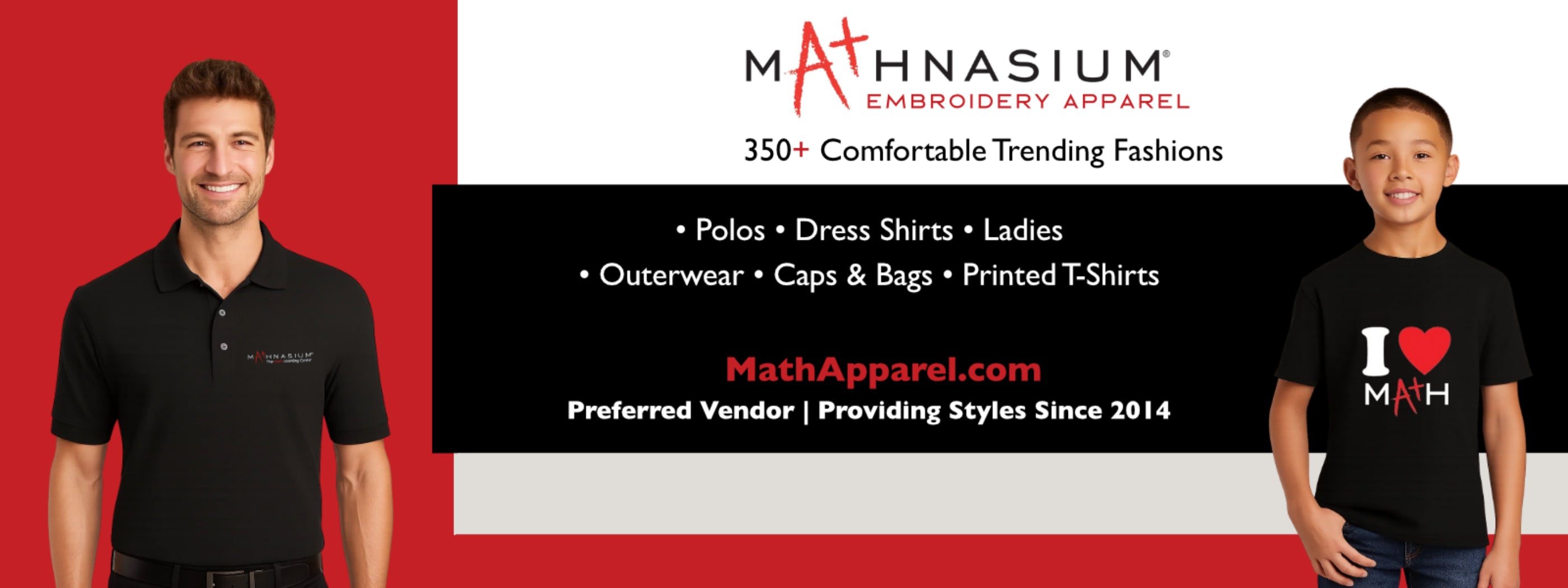 Mathnasium Apparel by MathApparel.com