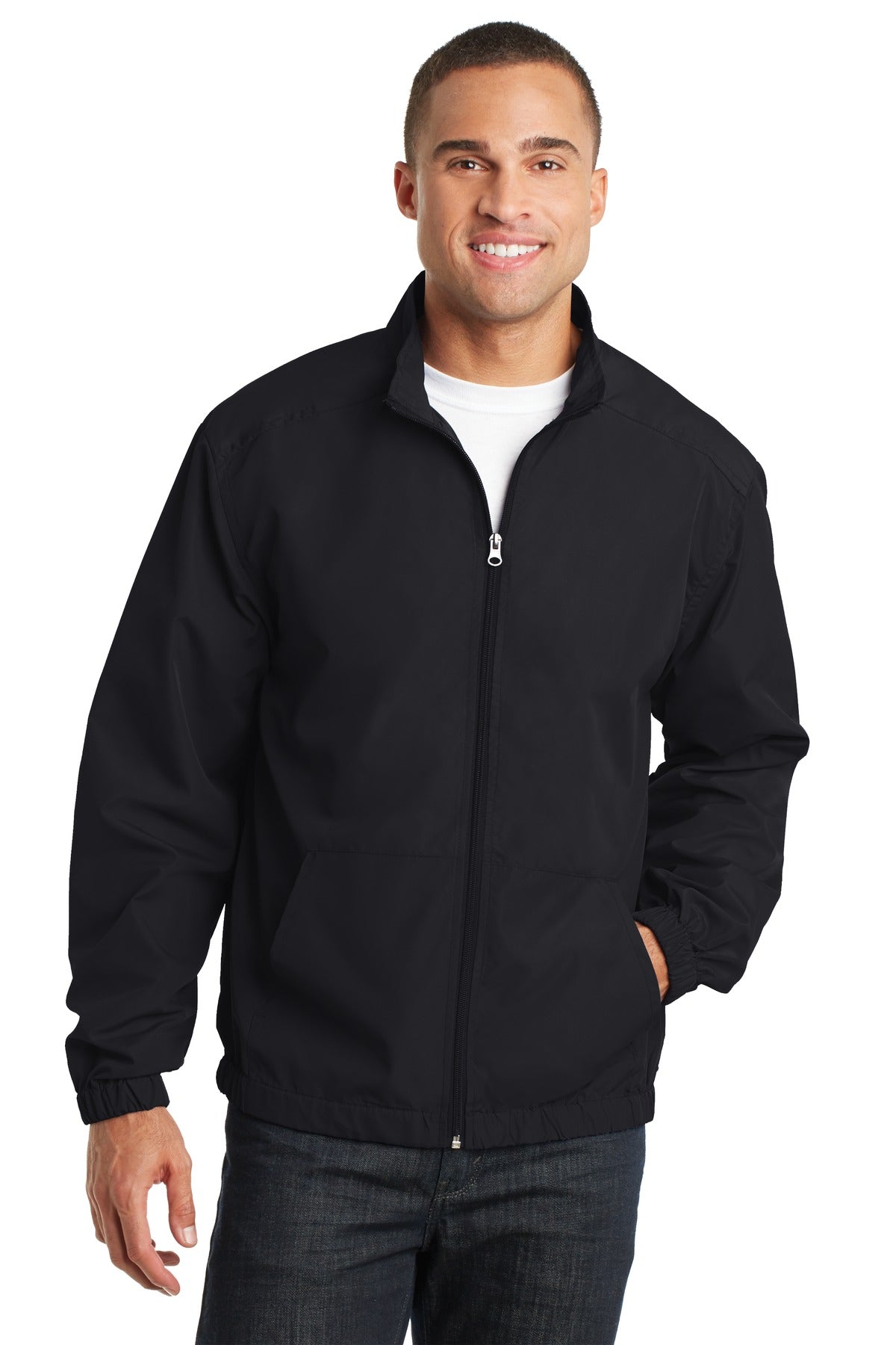 Full Zip Windbreaker Jacket. J305