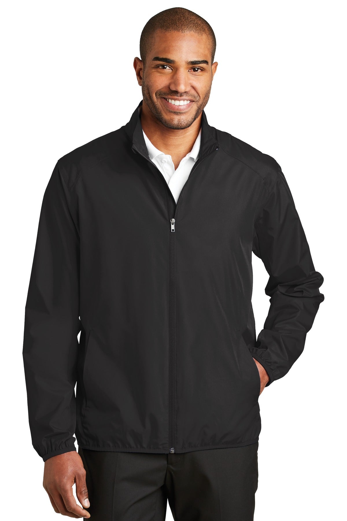 Windbreaker Zephyr Full-Zip Jacket. J344