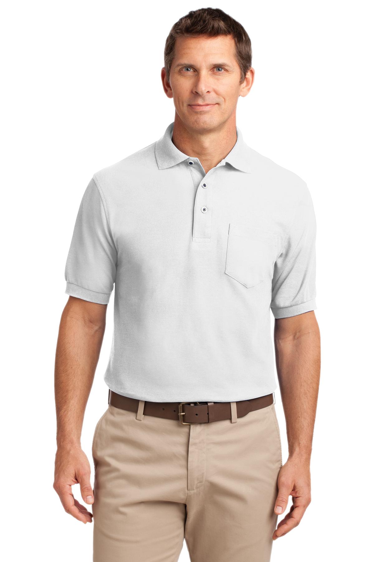 Silk Touch™ Polo with Pocket.  K500P