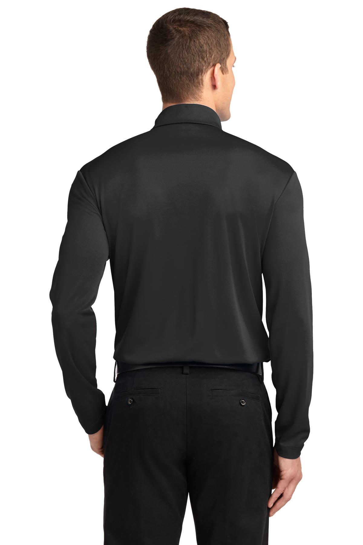 Silk Touch™ Performance Long Sleeve Polo. K540LS
