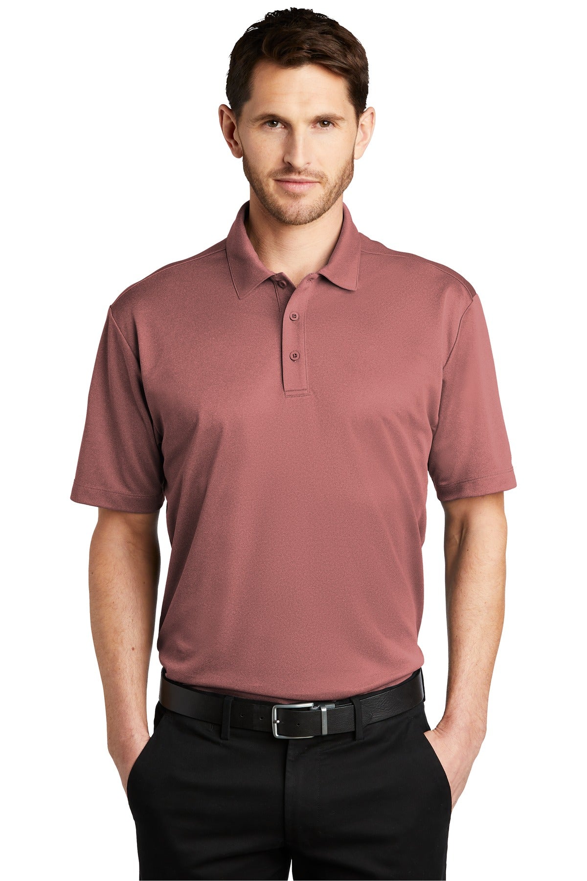 Port Authority ® Heathered Silk Touch ™ Performance Polo. K542