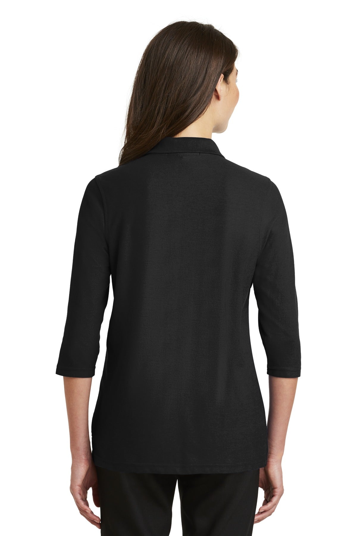 Ladies Silk Touch™ 3/4-Sleeve Polo. L562