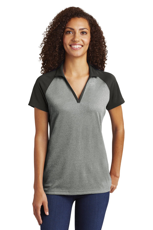 LST641 Ladies RacerMesh Raglan Polo. Overstock (b1)