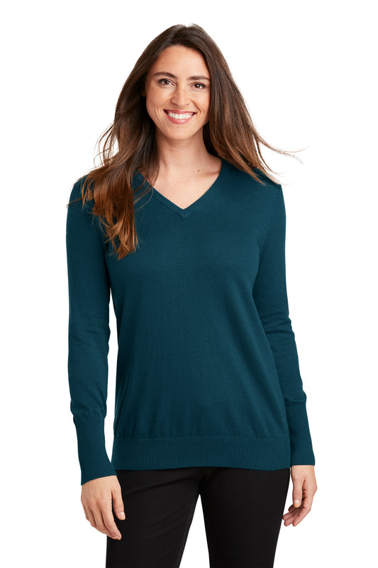 Ladies V-Neck Sweater. LSW285