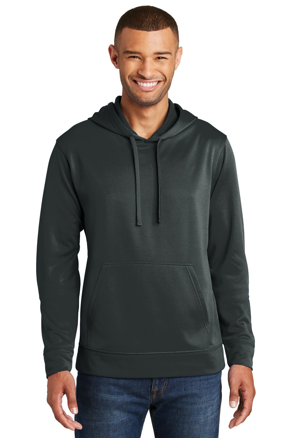 Performance Fleece Pullover Hooded Sweatshirt with Embroidery PC590H