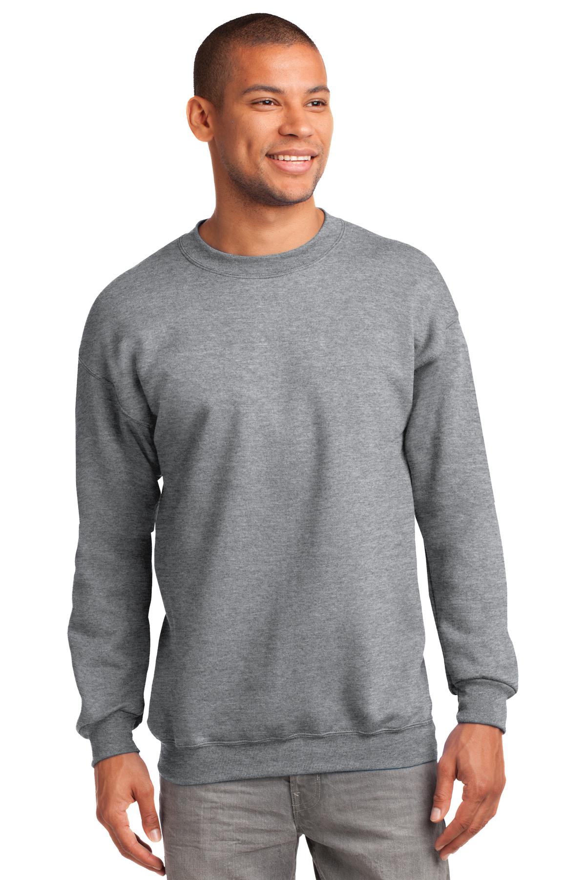 Premium Fleece Crewneck Sweatshirt with Embroidery PC90