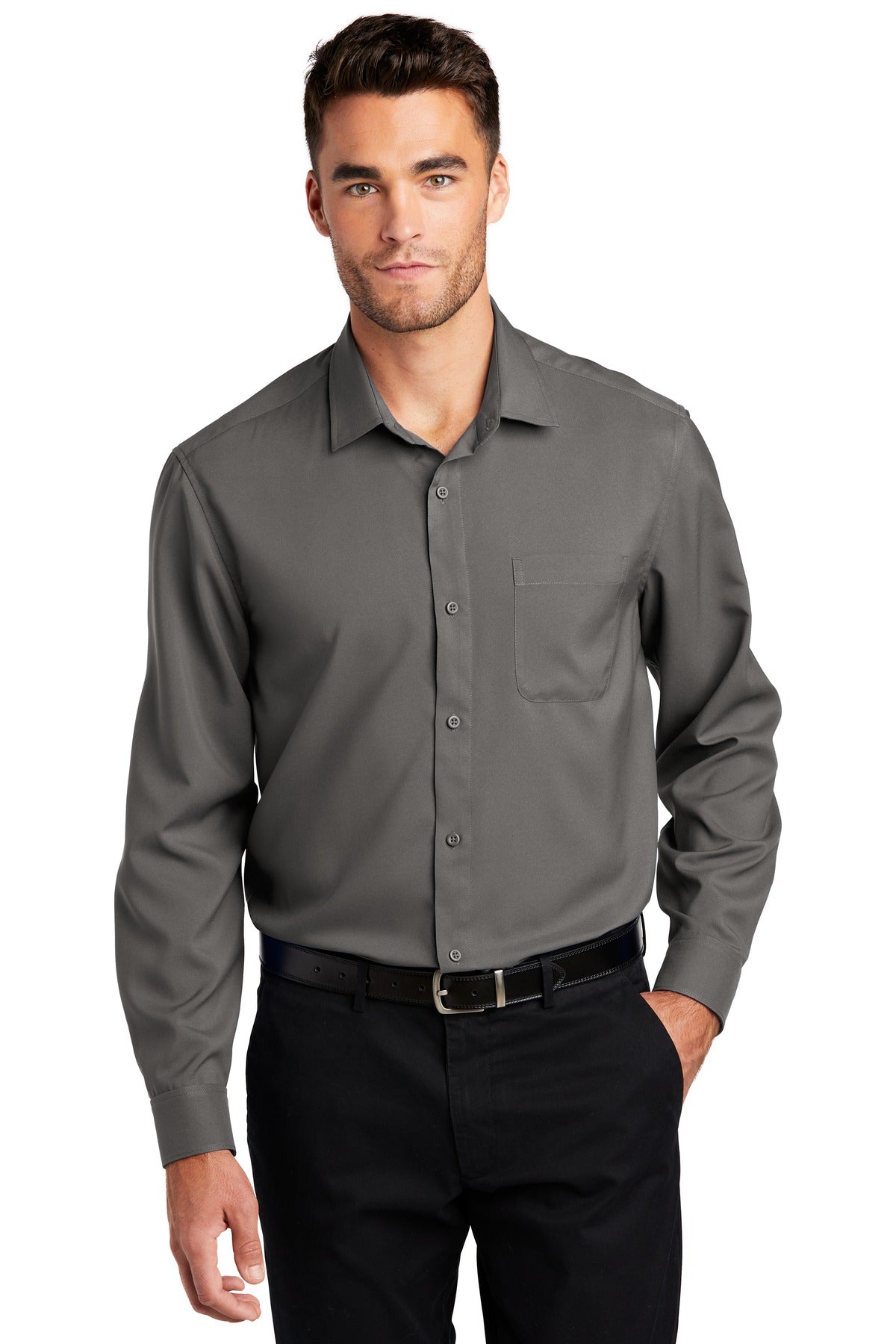 Long Sleeve Performance Staff Shirt W401